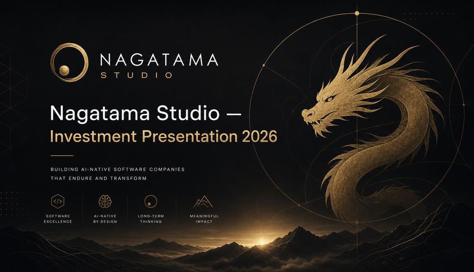 Screenshot of Presentasi Nagatama Studio — Interactive investment deck and company profile